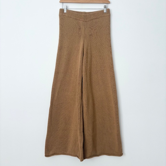 The simple folk wide leg knit trousers - Picture 7 of 7